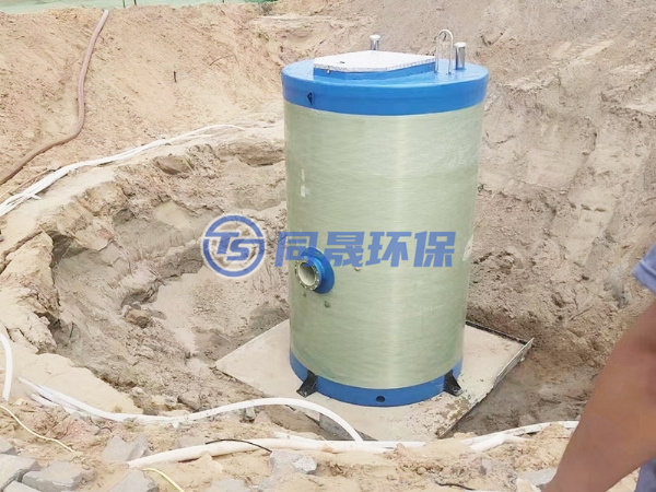 玻璃钢一体化泵站3